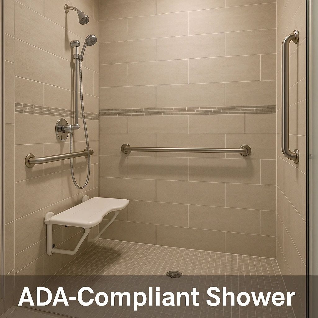 Handicap Shower Remodeling in LV !! Safe ,Accessible & Stylish !!
